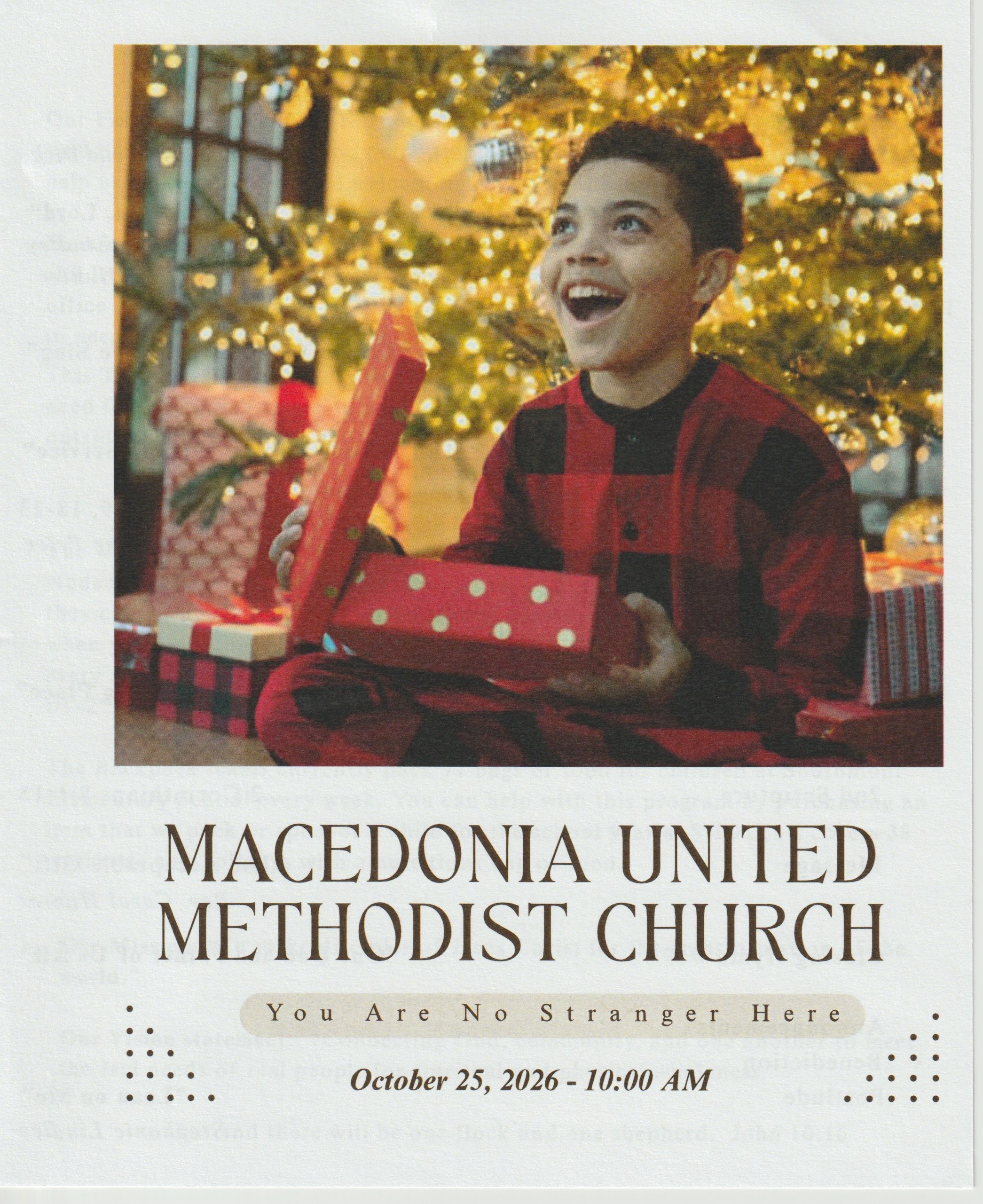 Bulletin front 10-25-26